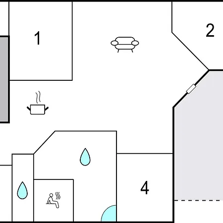 Amazing In With Kitchen Σπίτι διακοπών